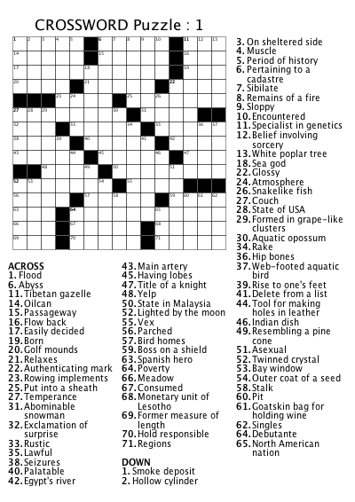 make the scapegoat for crossword